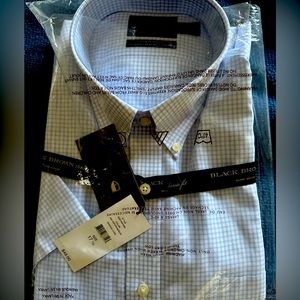 Black brown 100% cotton short sleeves dress shirts